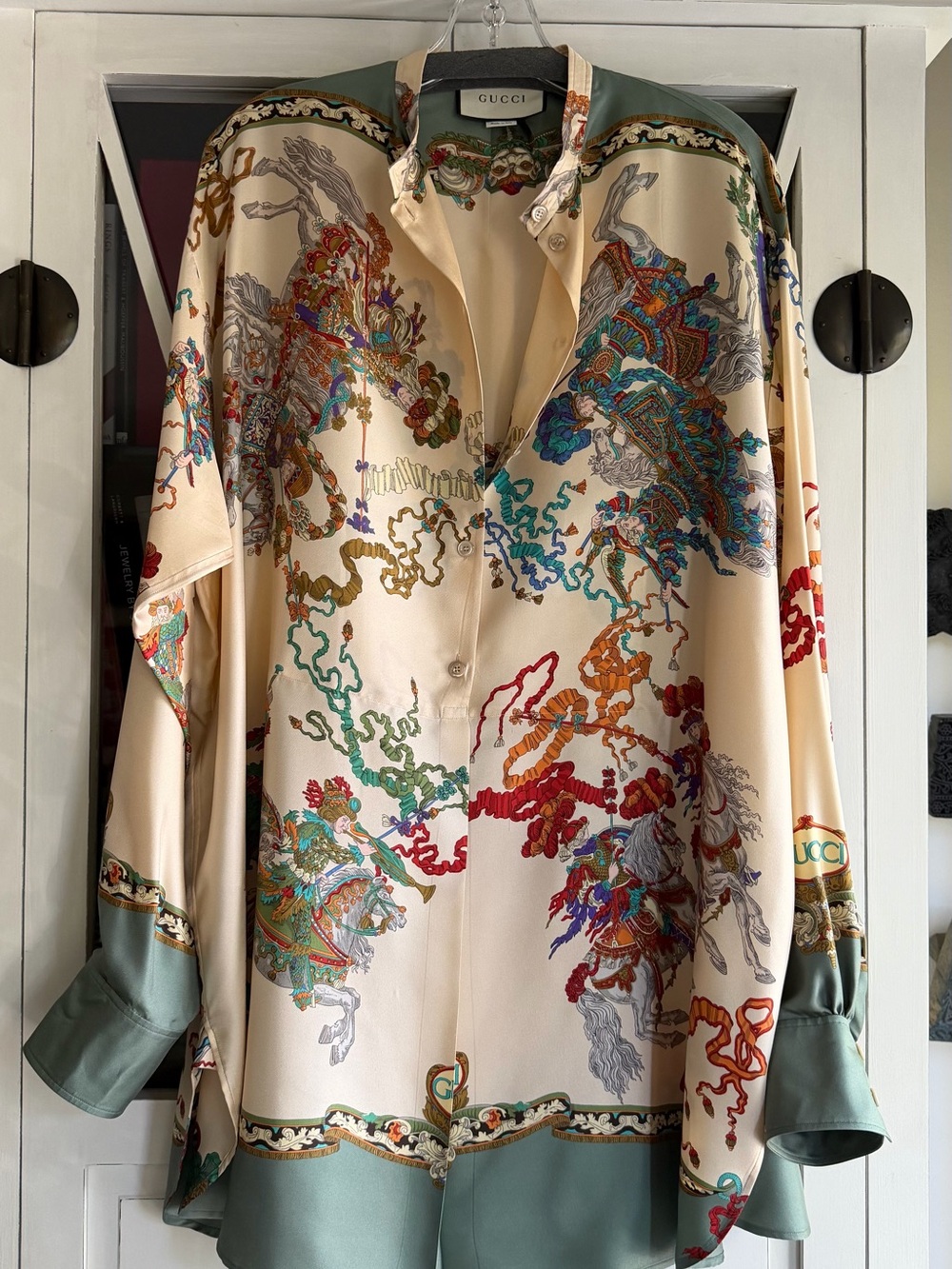 Gucci Silk Print Tunic - Picture 4 of 10